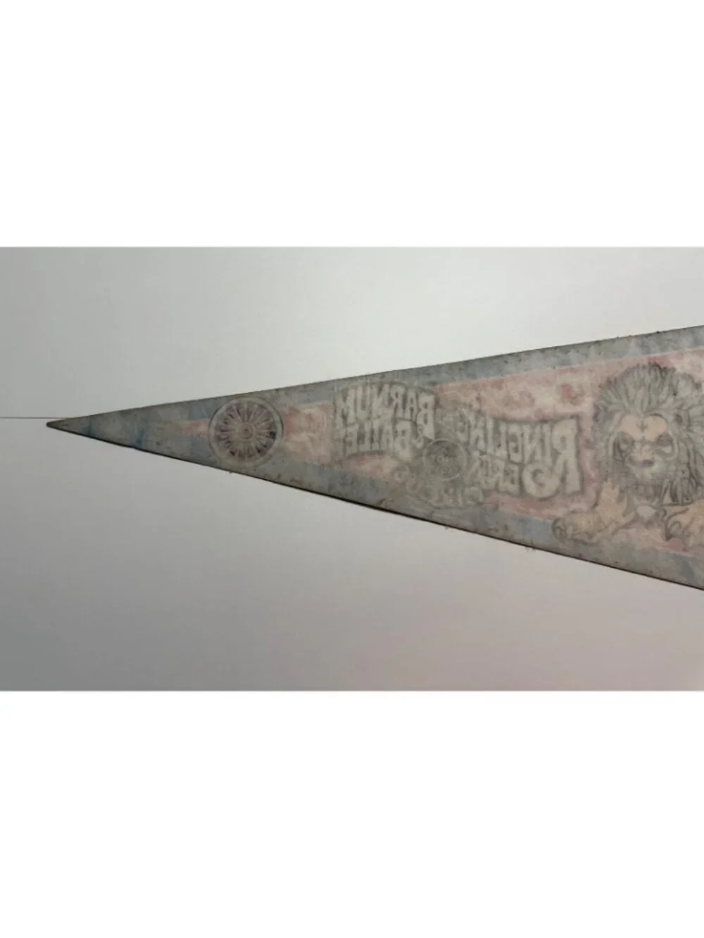 Vintage Ringling Brothers and Barnum and Bailey circus pennant